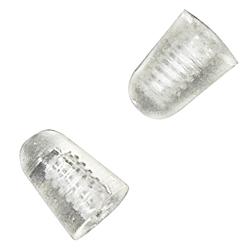 1.20 x 2.50 Transparent Plastic Caps (pack of 50)